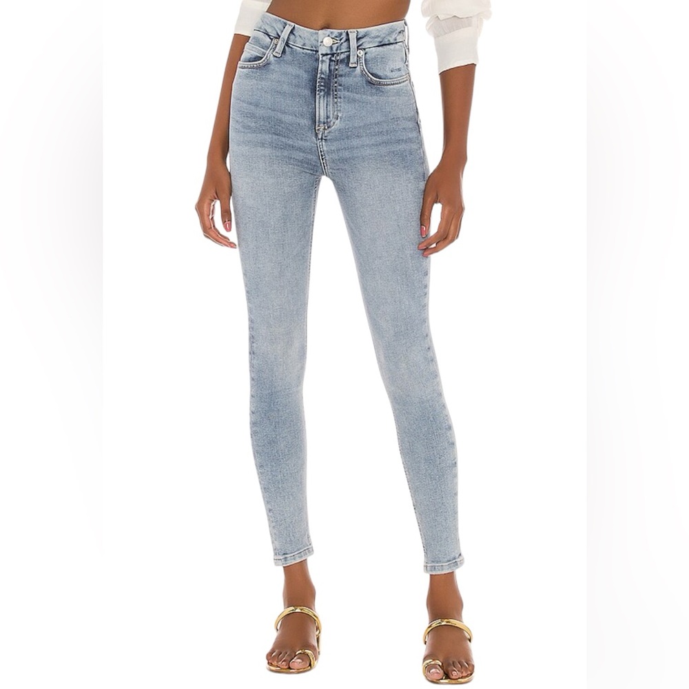 NWOT We the Free/Free People Montana High Rise Skinny Light Wash Jeans Size 26
